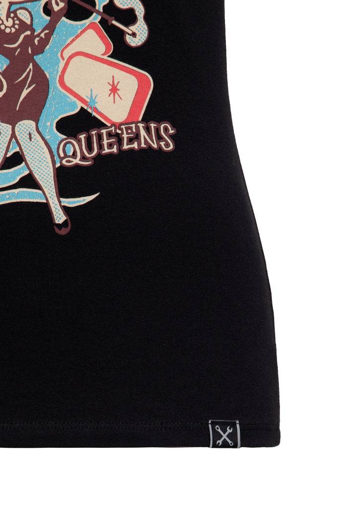 Queen Kerosin T-Shirt «Purr Kitty Purr»