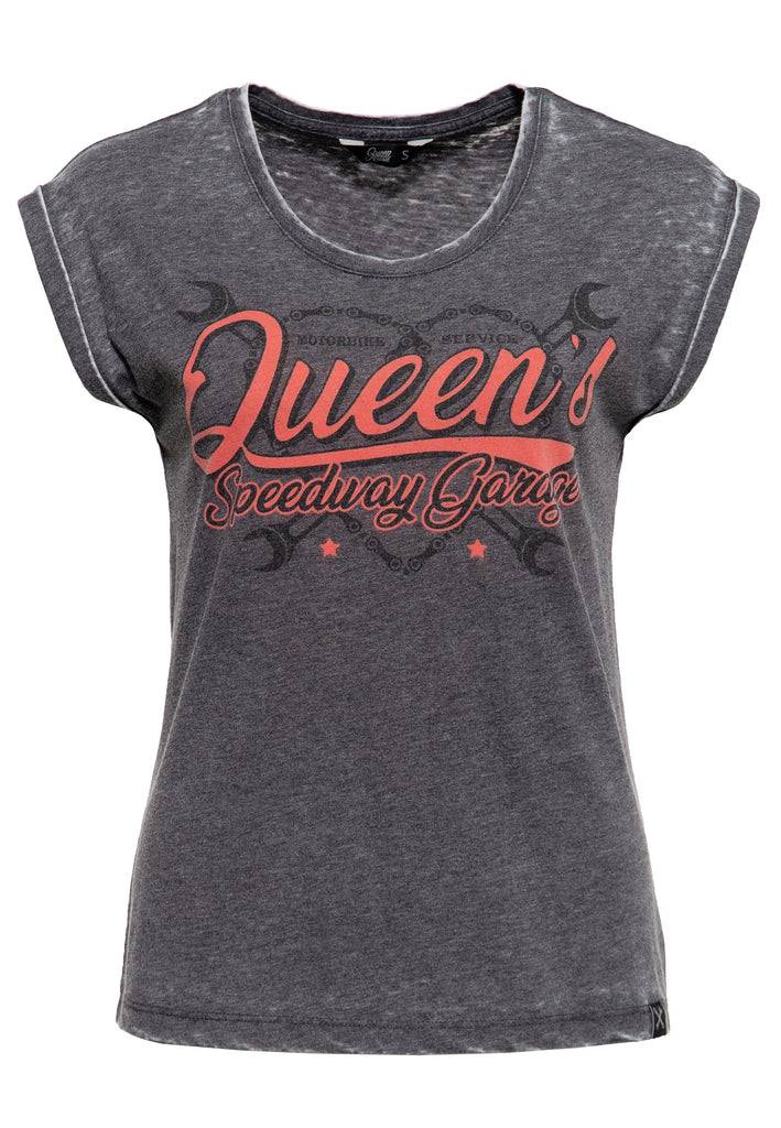 Queen Kerosin T-Shirt «Queen's Speedway Garage»
