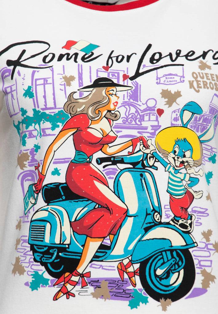 Queen Kerosin T-Shirt «Rome For Lovers»