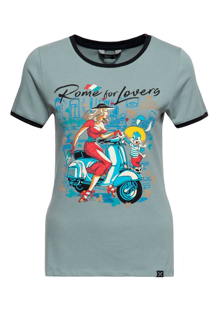 Queen Kerosin T-Shirt «Rome For Lovers»