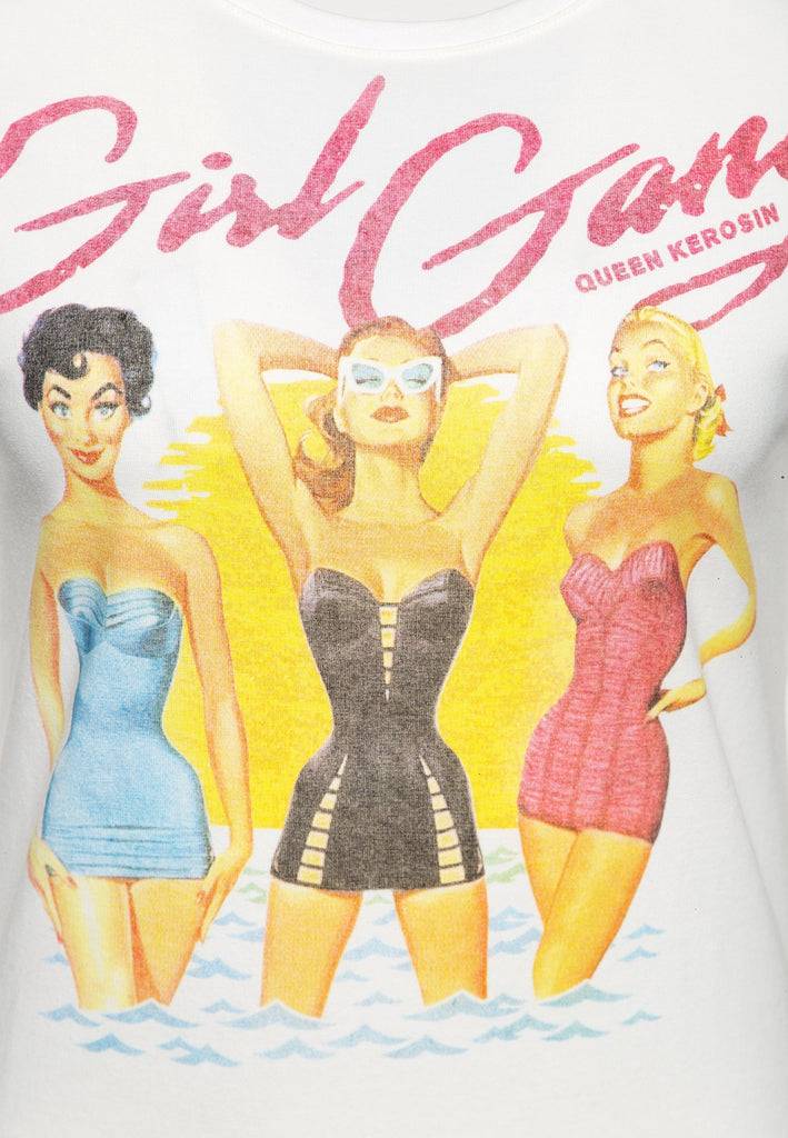 Queen Kerosin T-Shirt «Summer Girl Gang»