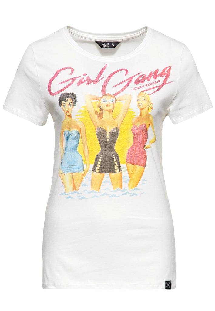 Queen Kerosin T-Shirt «Summer Girl Gang»