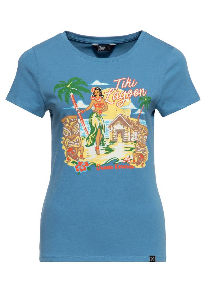 Queen Kerosin T-Shirt «Tiki Lagoon»