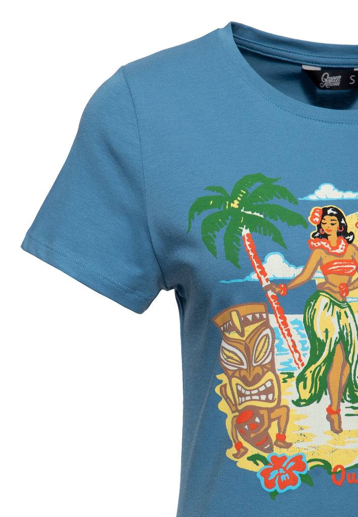 Queen Kerosin T-Shirt «Tiki Lagoon»