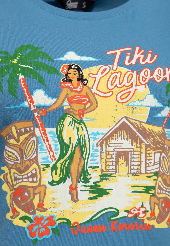 Queen Kerosin T-Shirt «Tiki Lagoon»