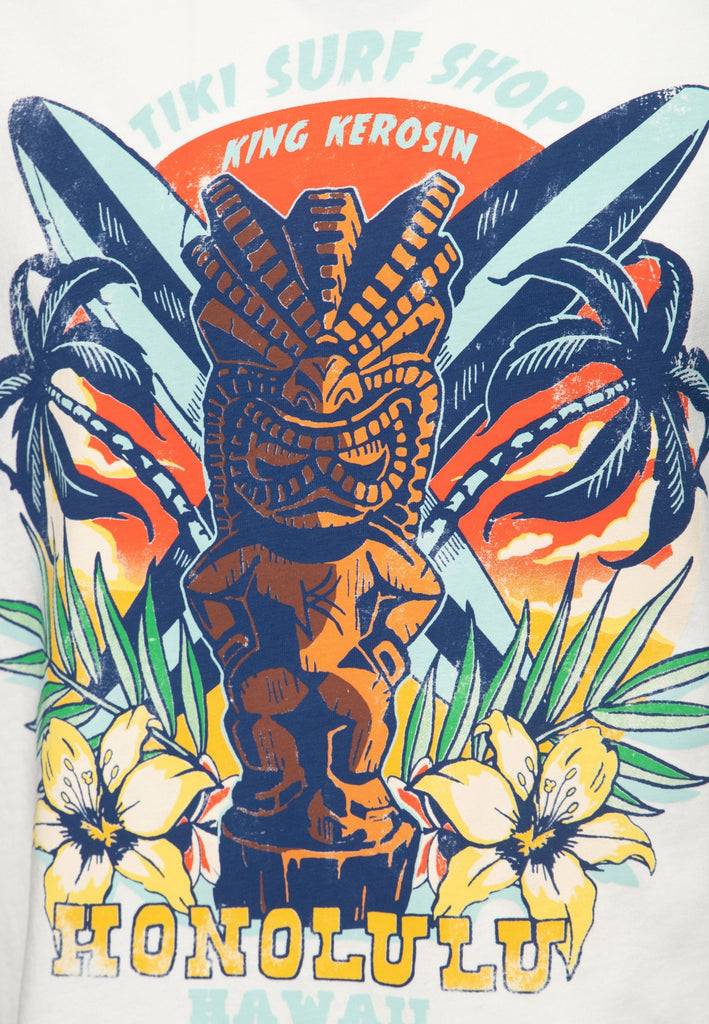 Queen Kerosin T-Shirt «Tiki Surf Shop»