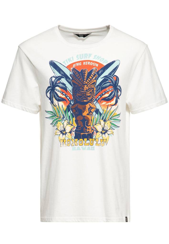Queen Kerosin T-Shirt «Tiki Surf Shop»