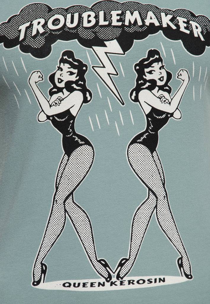 Queen Kerosin T-Shirt «Troublemaker»