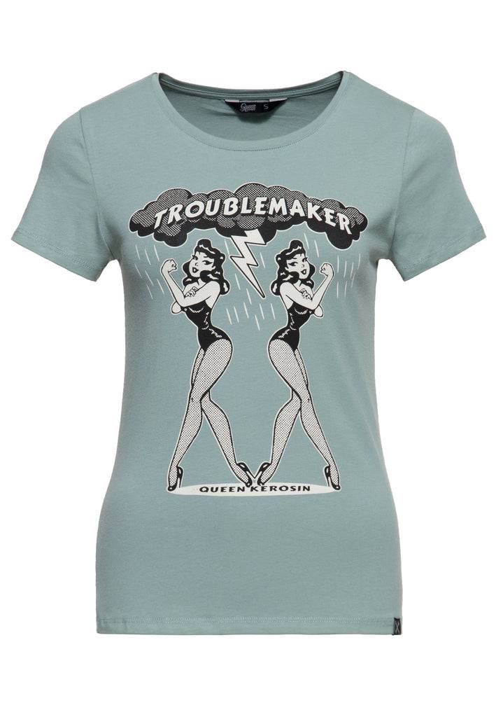 Queen Kerosin T-Shirt «Troublemaker»