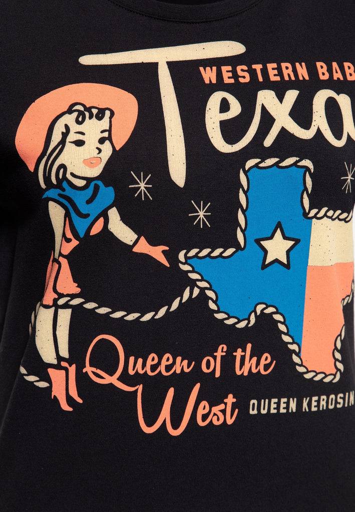 Queen Kerosin T-Shirt «Western Babes»