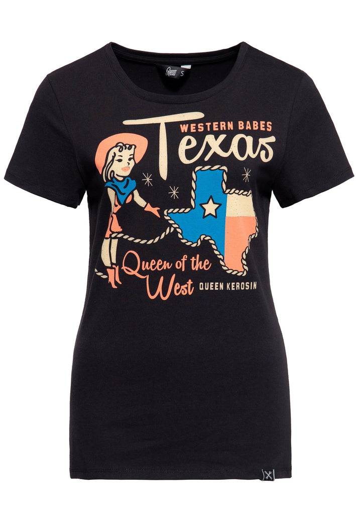 Queen Kerosin T-Shirt «Western Babes»
