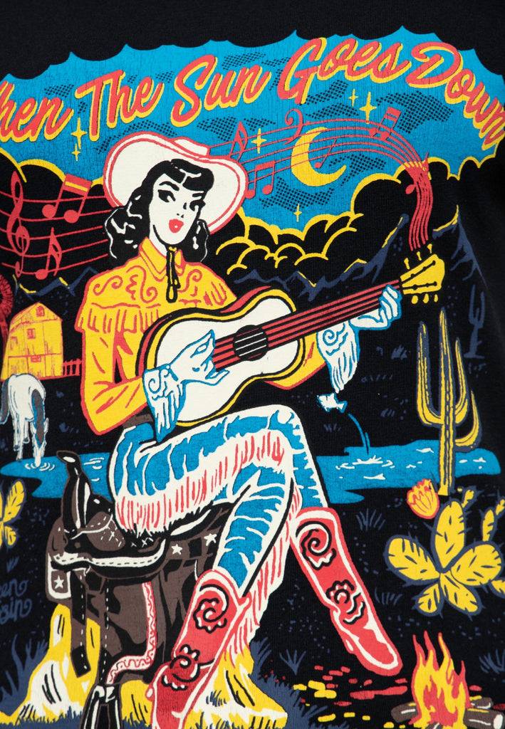 Queen Kerosin T-Shirt «When The Sun Goes Down»