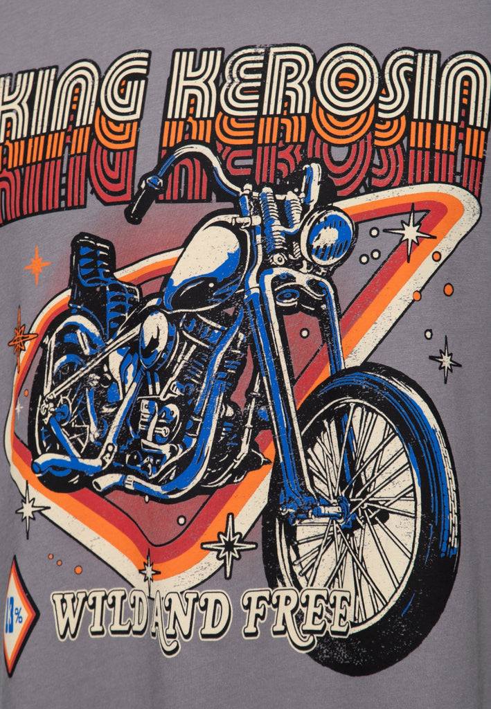 Queen Kerosin T-Shirt «Wild & Free»