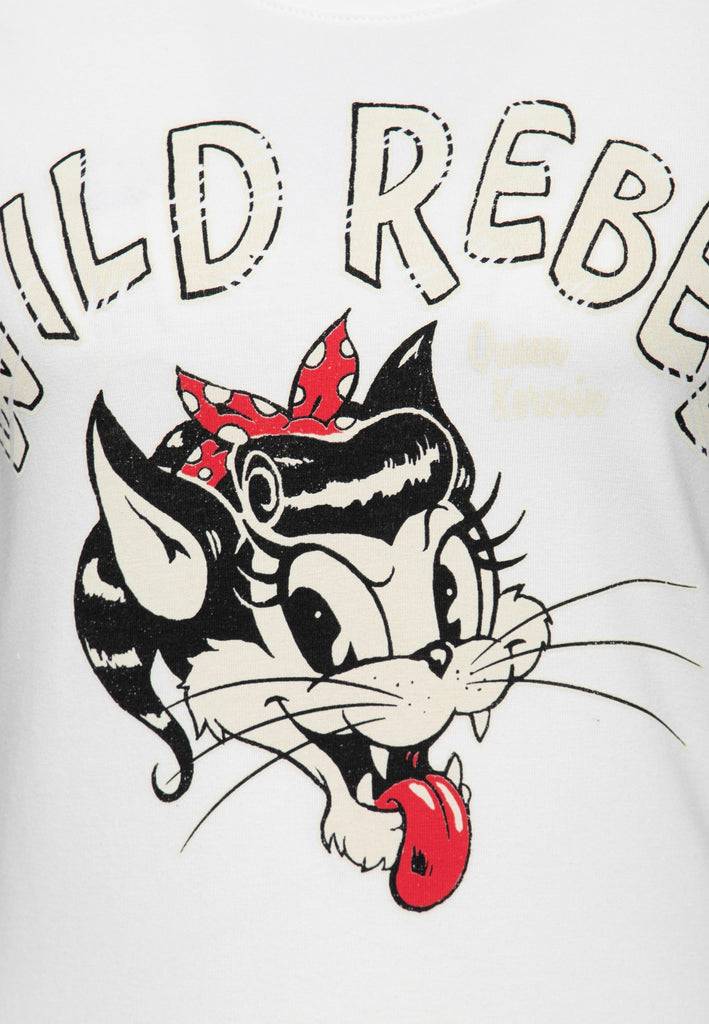 Queen Kerosin T-Shirt «Wild Rebel»