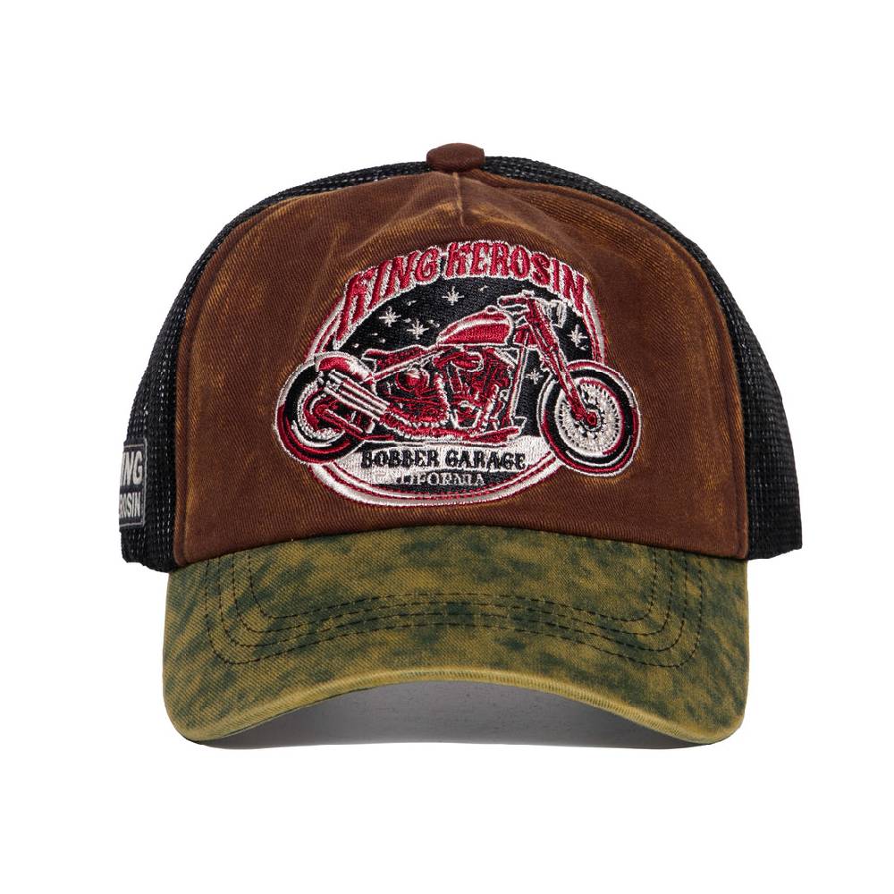 Queen Kerosin Trucker Cap «Bobber Garage»