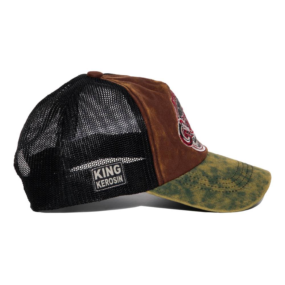 Queen Kerosin Trucker Cap «Bobber Garage»