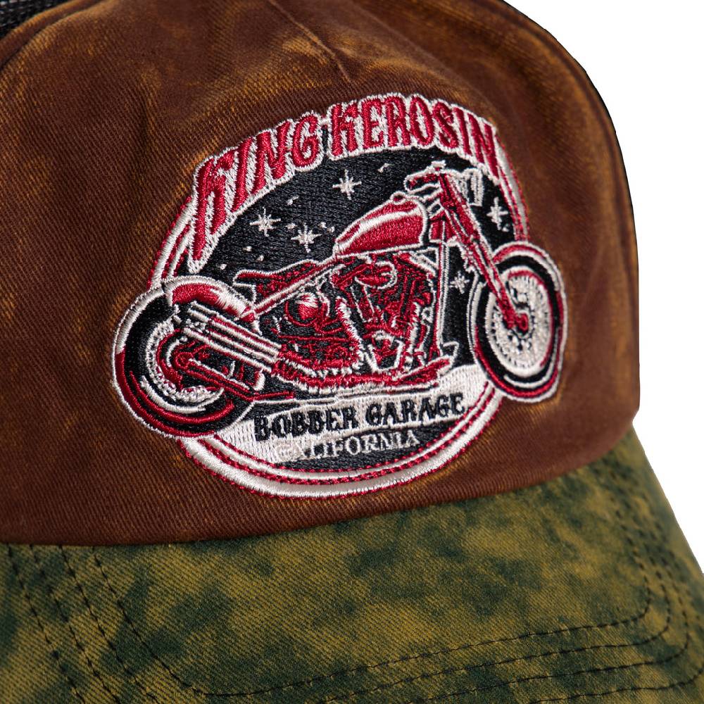 Queen Kerosin Trucker Cap «Bobber Garage»