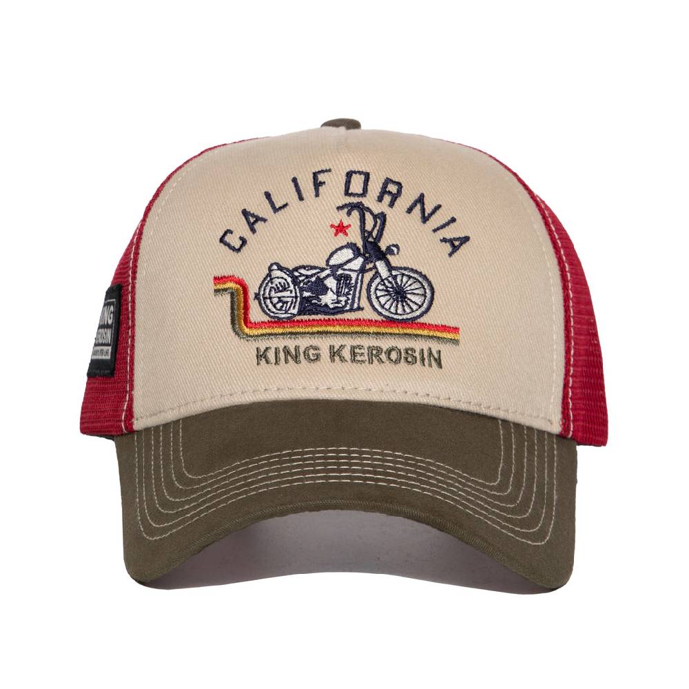 Queen Kerosin Trucker Cap «California»