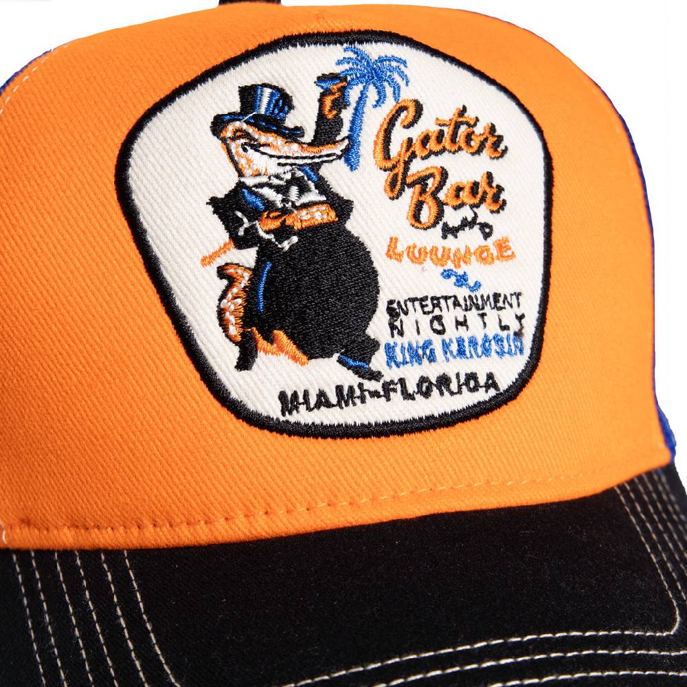 Queen Kerosin Trucker Cap «Gator Bar And Lounge»