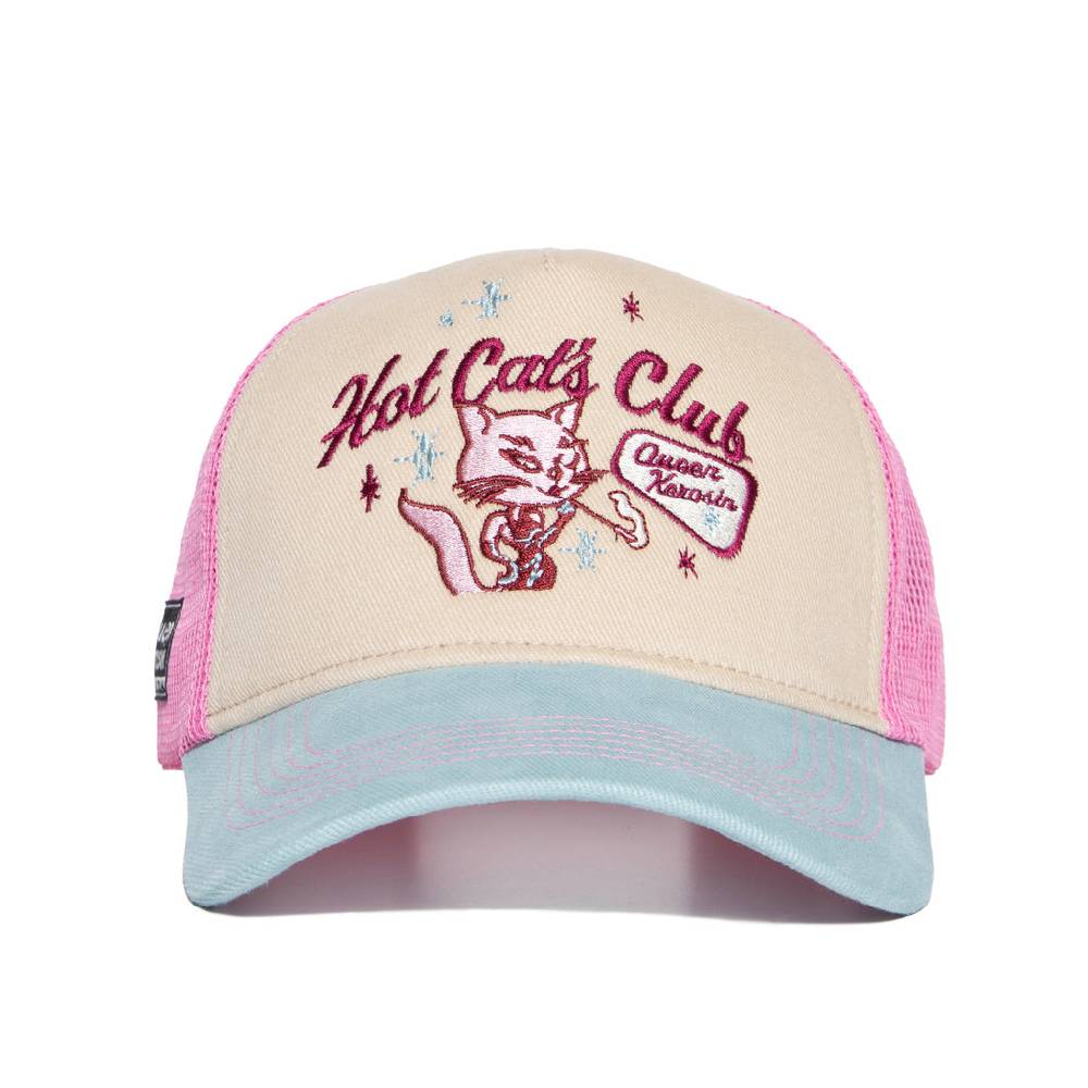 Queen Kerosin Trucker Cap «Hot Cats Club»