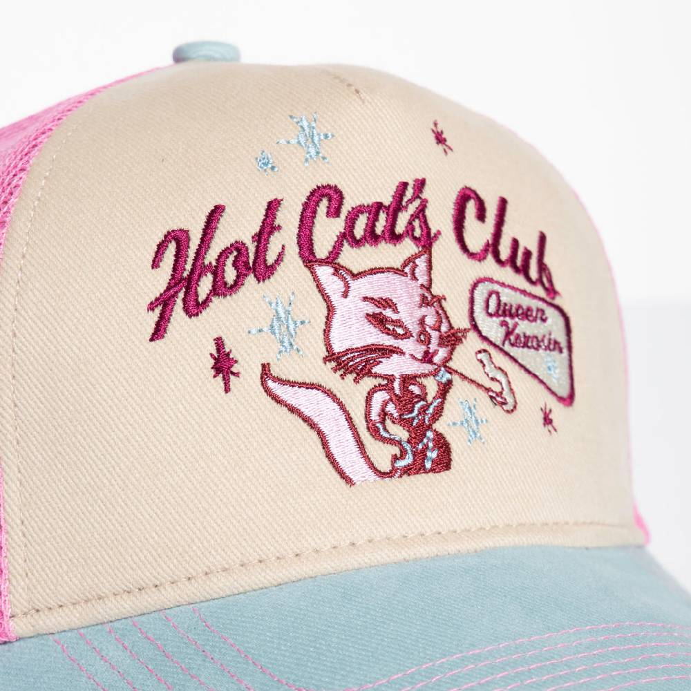 Queen Kerosin Trucker Cap «Hot Cats Club»