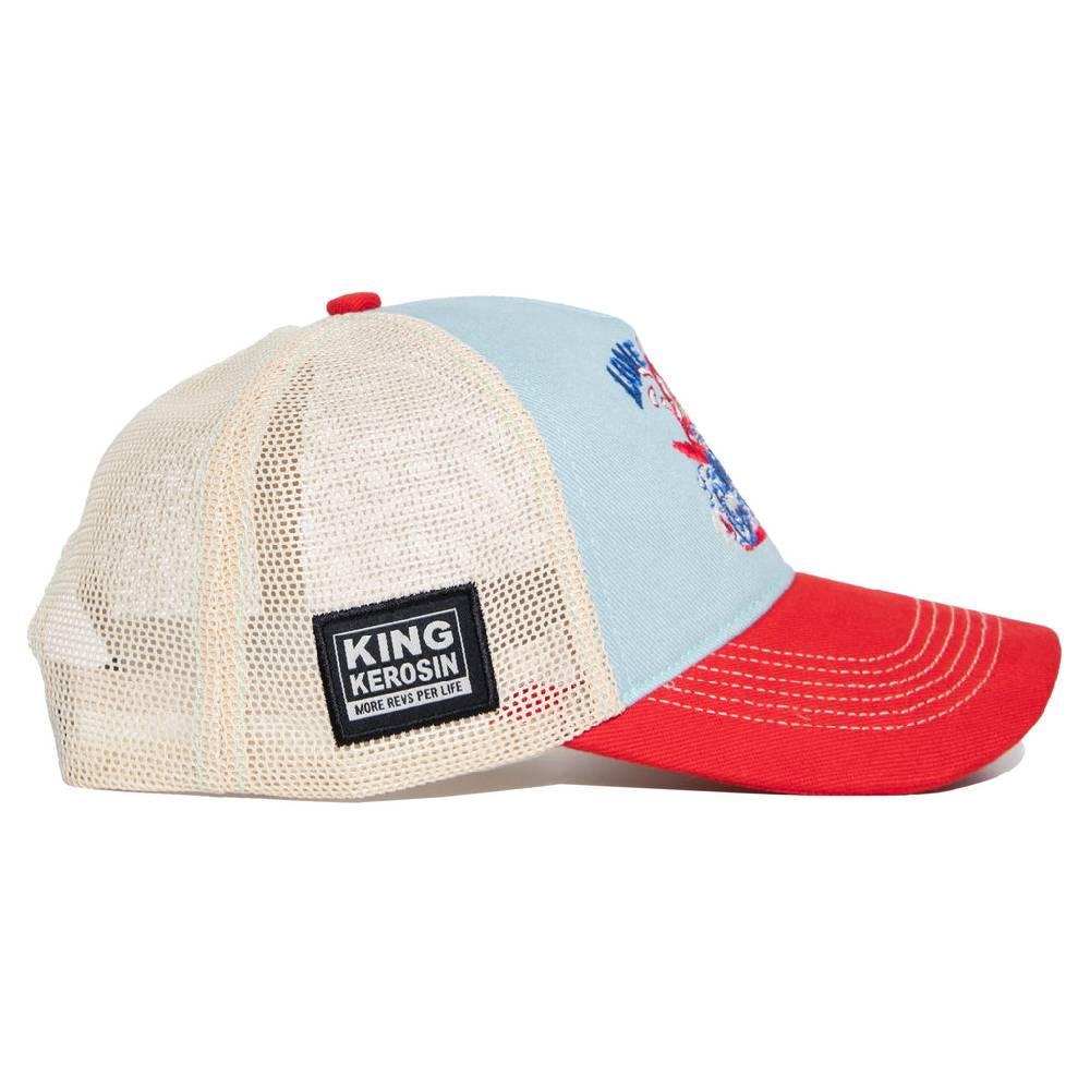 Queen Kerosin Trucker Cap «Lone Wolf»