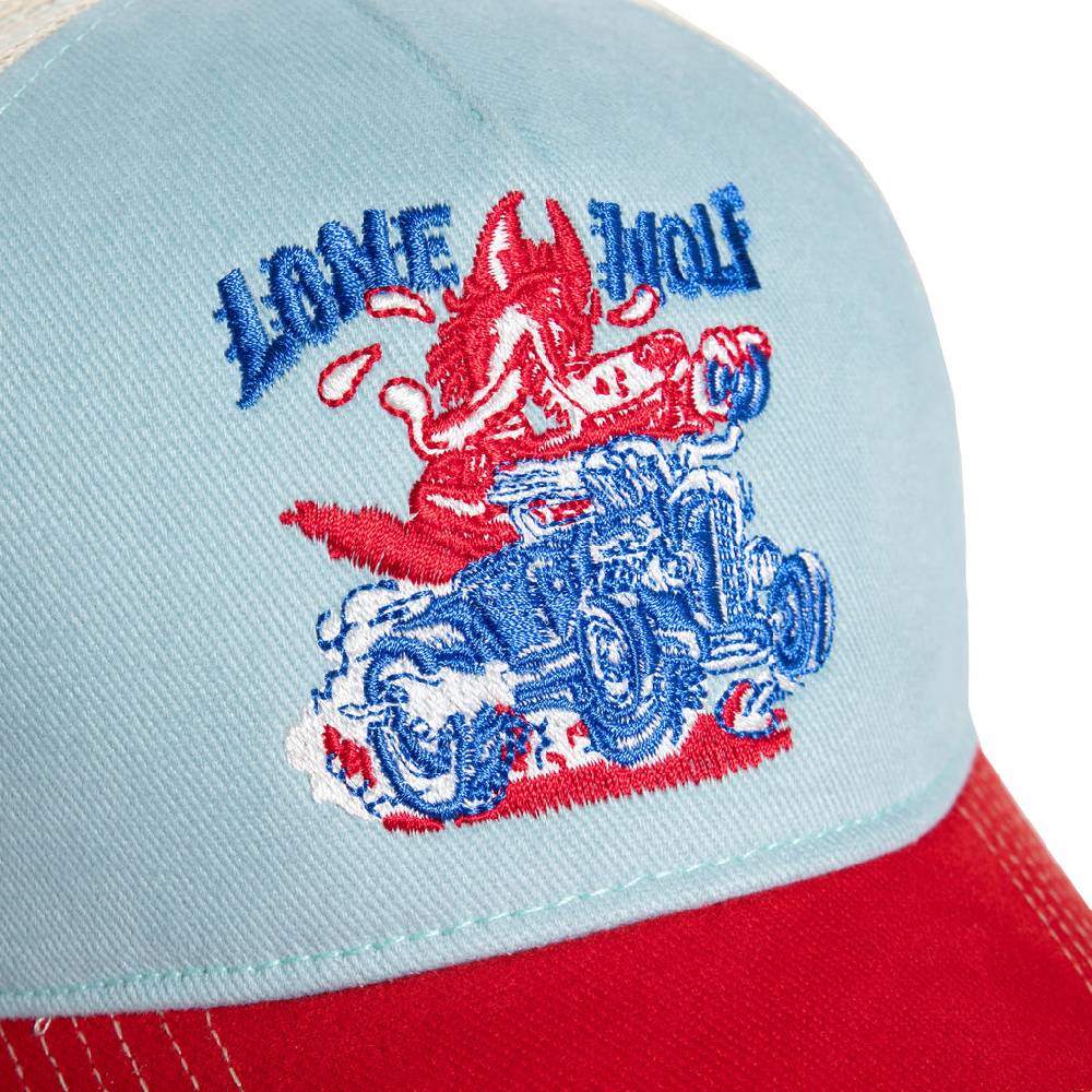 Queen Kerosin Trucker Cap «Lone Wolf»
