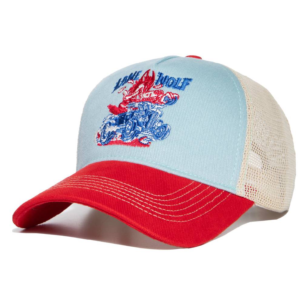 Queen Kerosin Trucker Cap «Lone Wolf»