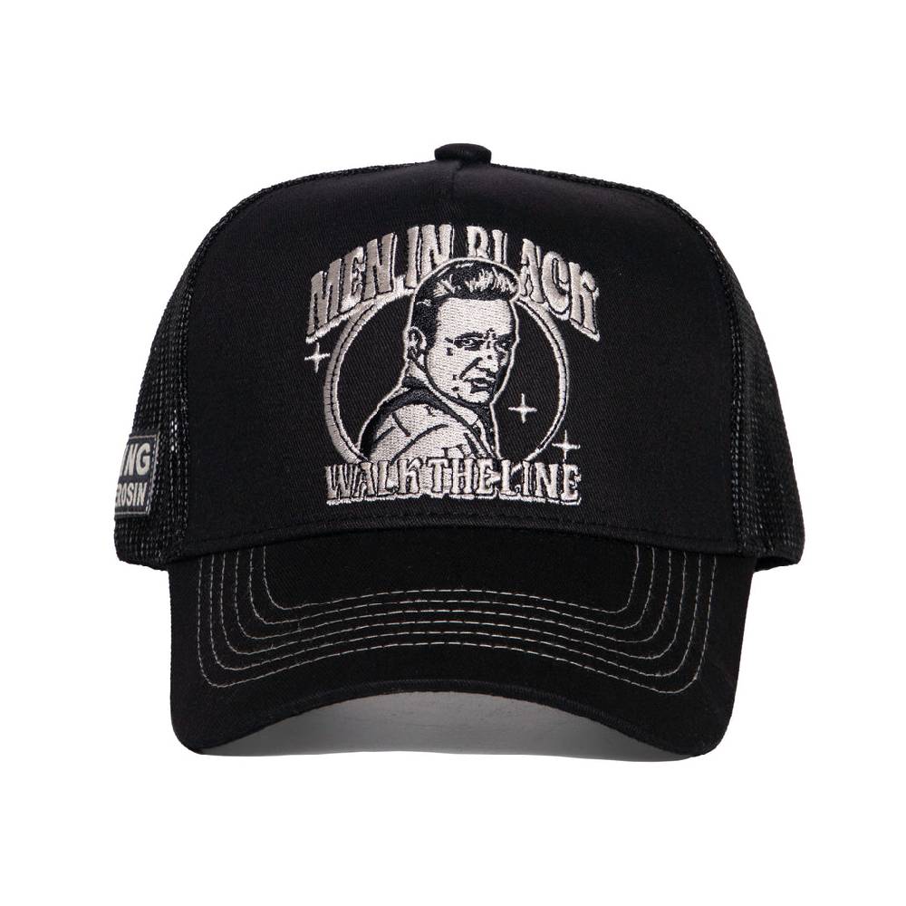 Queen Kerosin Trucker Cap «Man In Black»