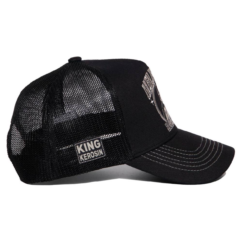 Queen Kerosin Trucker Cap «Man In Black»