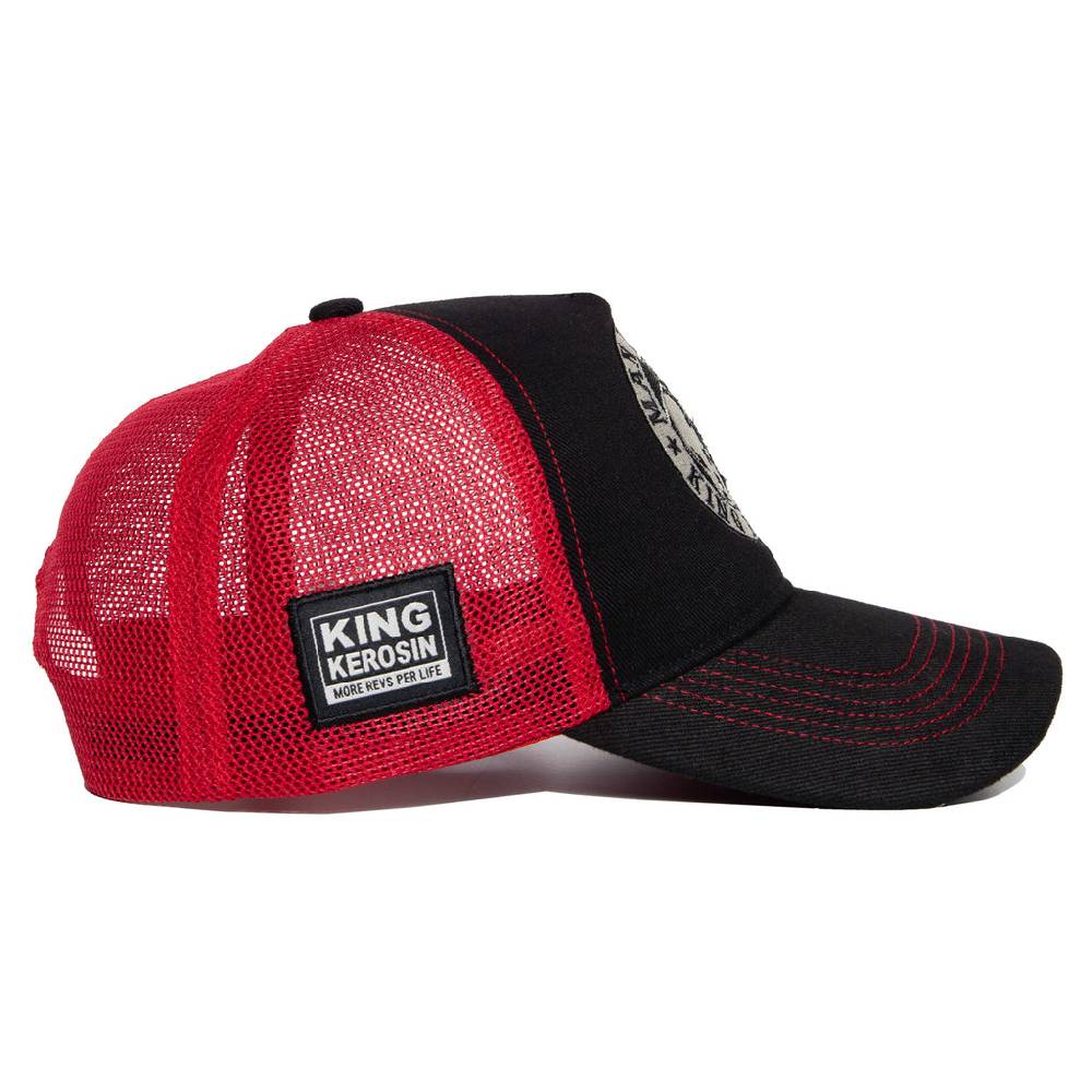 Queen Kerosin Trucker Cap «Man In Black»