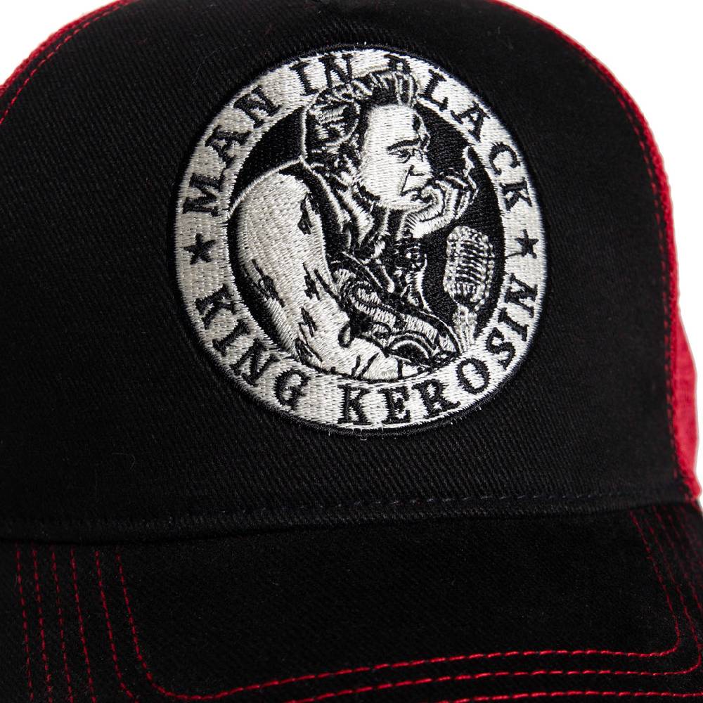 Queen Kerosin Trucker Cap «Man In Black»