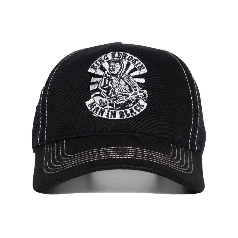 Queen Kerosin Trucker Cap «Man In Black»