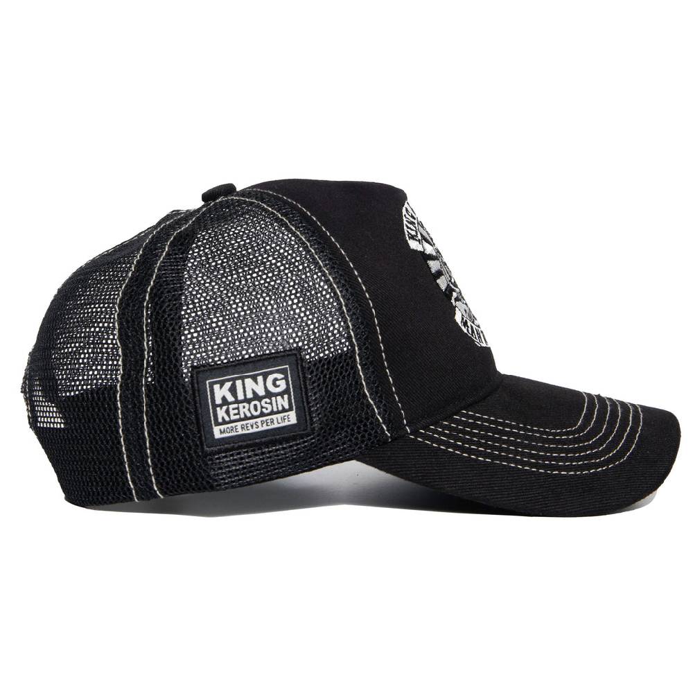 Queen Kerosin Trucker Cap «Man In Black»