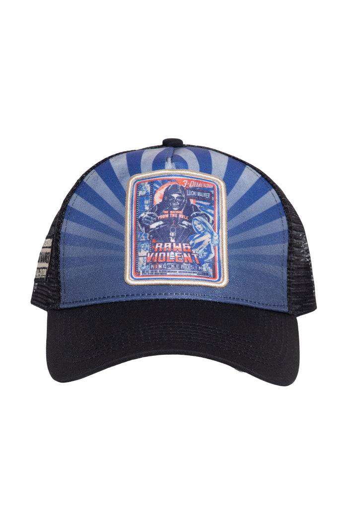 Queen Kerosin Trucker Cap «Raw & Violent»