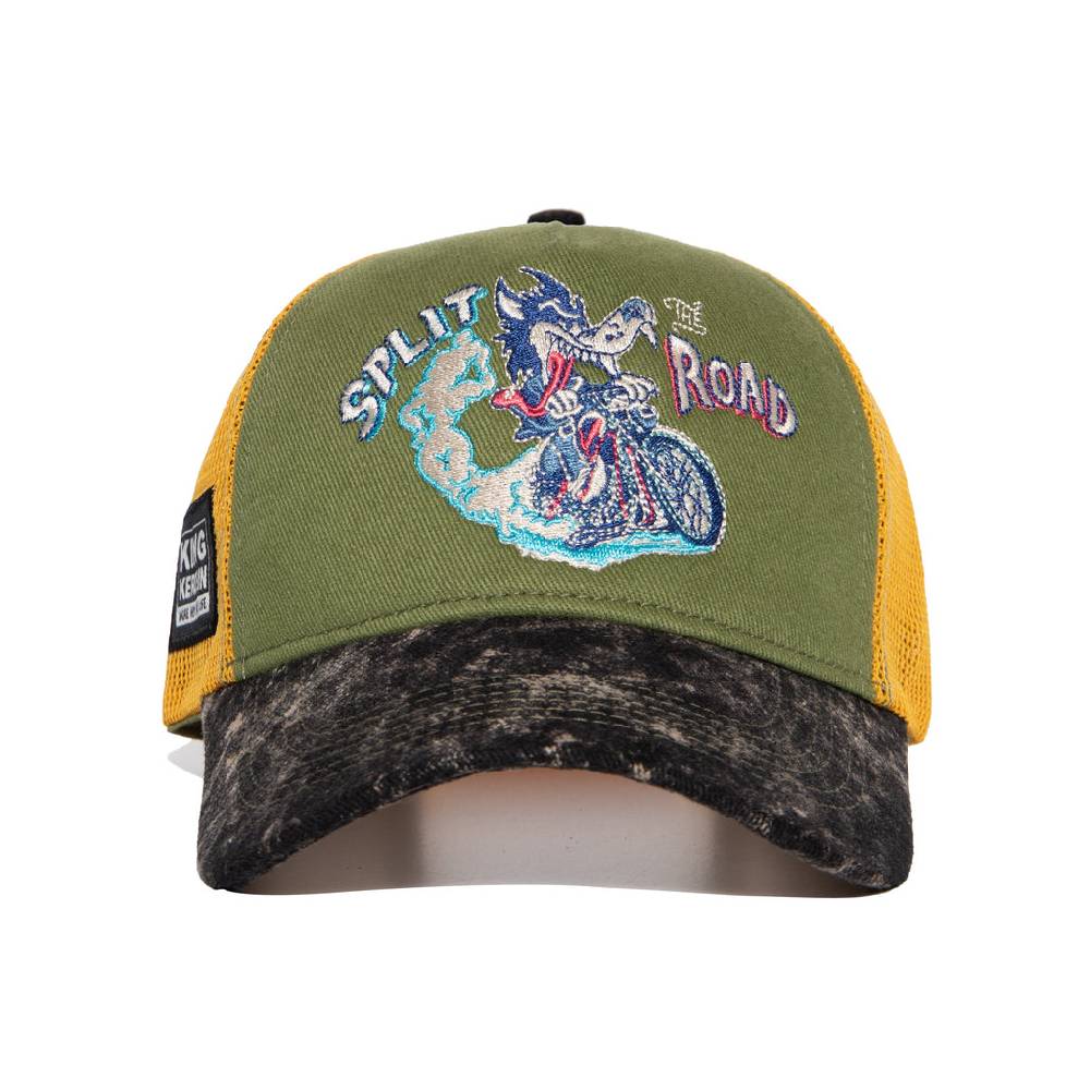 Queen Kerosin Trucker Cap «Split The Road»