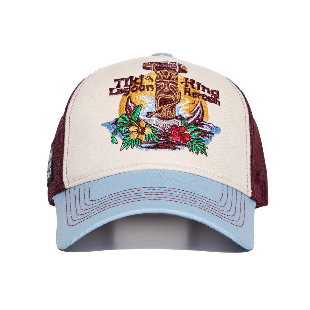 Queen Kerosin Trucker Cap «Tiki Lagoon»