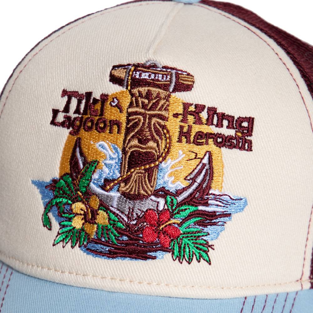 Queen Kerosin Trucker Cap «Tiki Lagoon»
