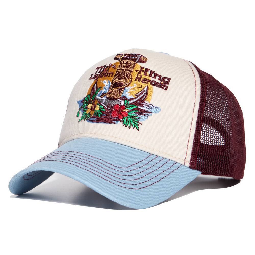 Queen Kerosin Trucker Cap «Tiki Lagoon»