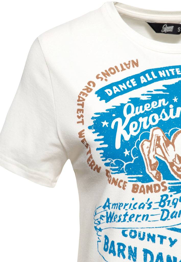 Queen Kerosin Vintage T-Shirt «Barn Dance»