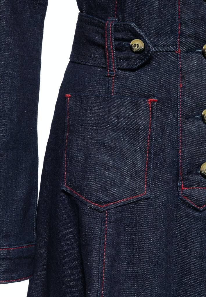 Queen Kerosin Western Swing Kleid