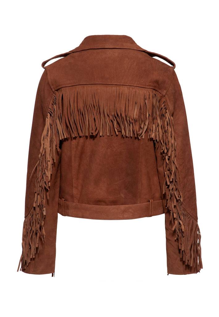 Queen Kerosin Wildleder Jacke