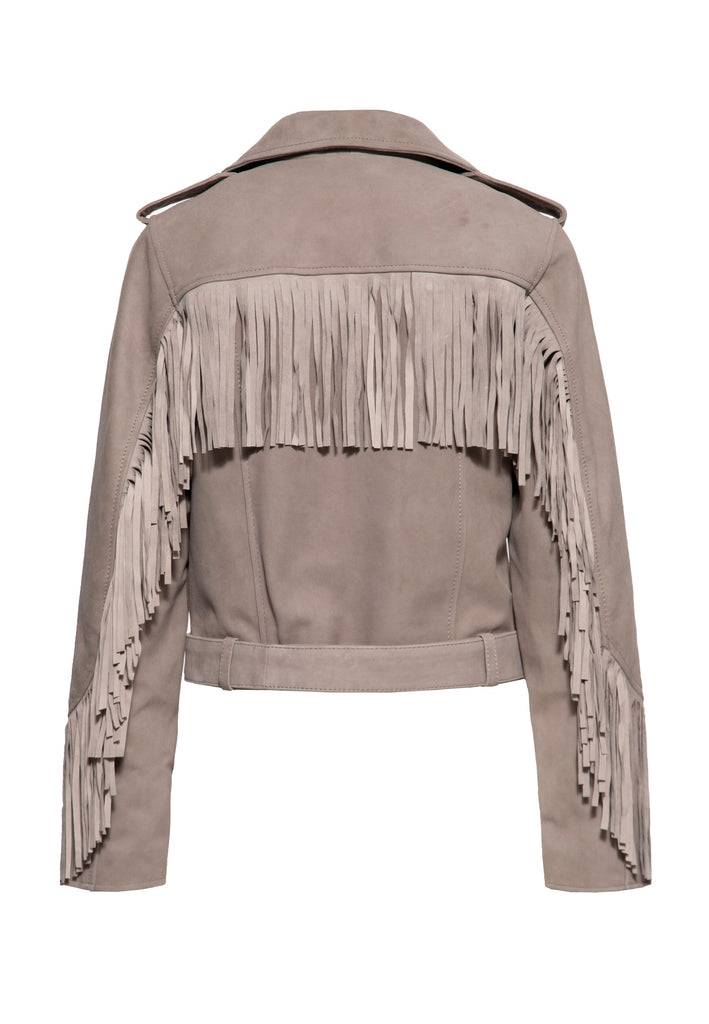 Queen Kerosin Wildlederjacke