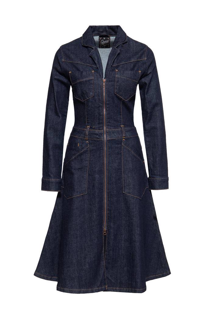 Queen Kerosin Worker Swing Kleid