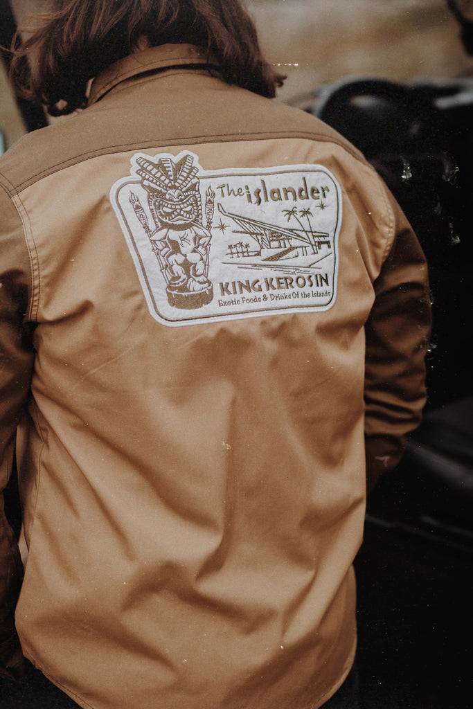 Queen Kerosin Workwear Hemd Langarm «The Islander»