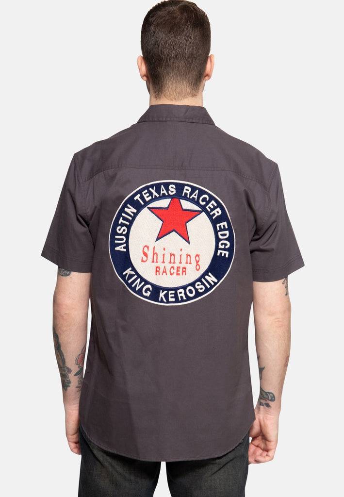 Queen Kerosin Workwear Hemd «Shining Racer»