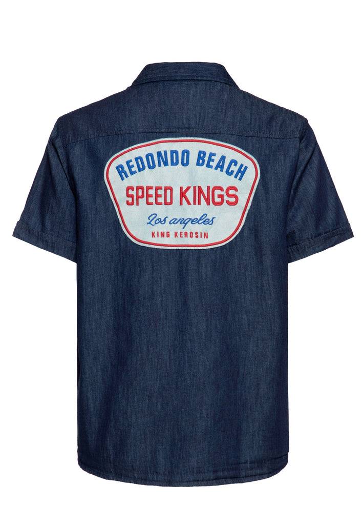 Queen Kerosin Workwear Hemd «Speed Kings»