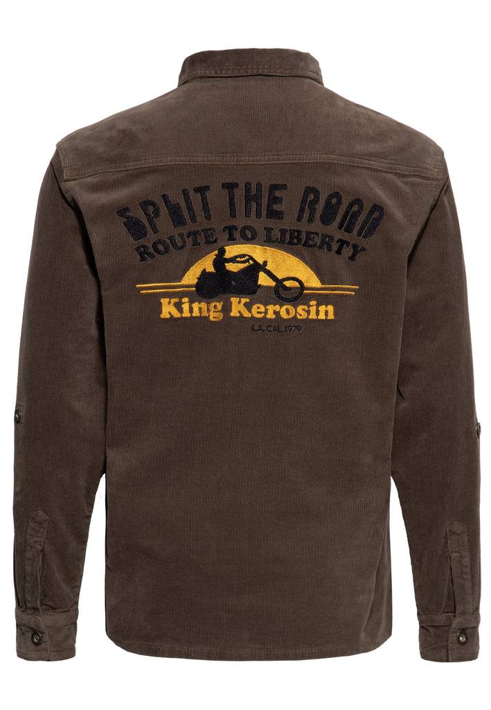 Queen Kerosin Workwear Hemd «Split The Road»