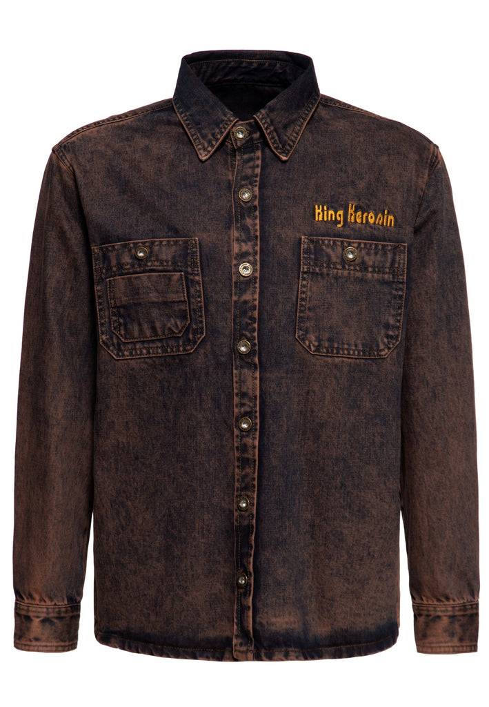 Queen Kerosin Workwear Hemd «Split The Road»