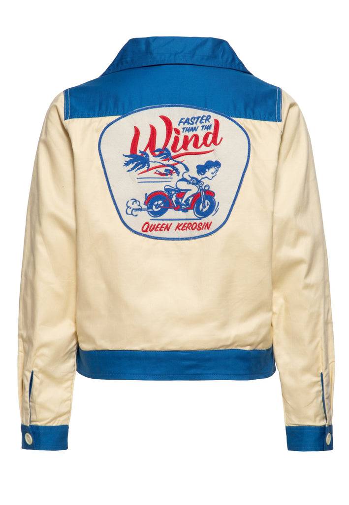 Queen Kerosin Workwear Jacke «Faster Then The Wind»